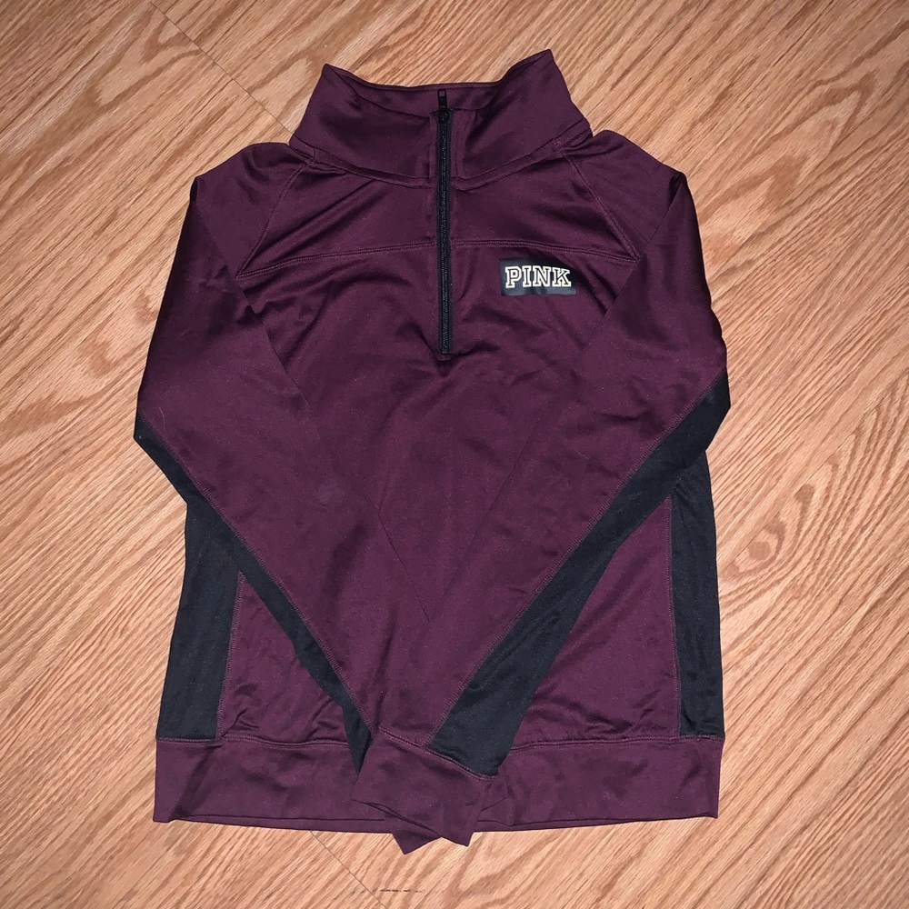 *Pink* brand light weight pull over
